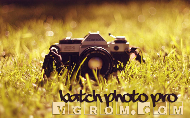 BatchPhoto Pro + crack - редактировать и конвертировать сразу много фотографий