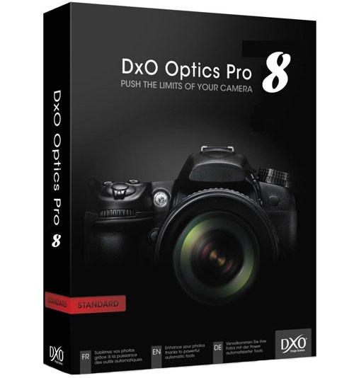 DxO Optics Pro 8 - конвертация и обработка RAW