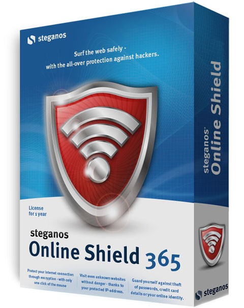Steganos Online Shield бесплатно на год