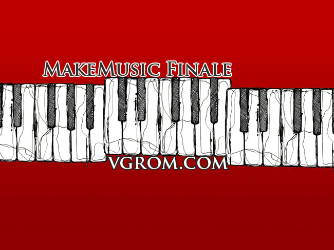 MakeMusic Finale 2012 R3 + patch - записывать музыку по нотам