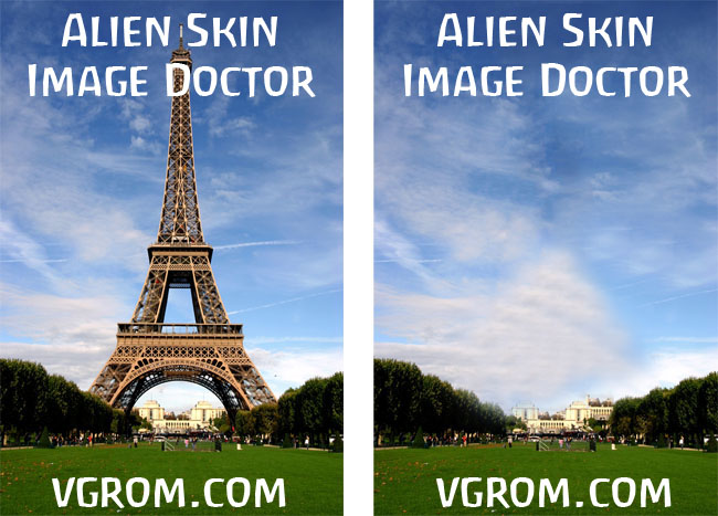 Alien Skin Image Doctor + ключи - незаметно удалить объект с фото