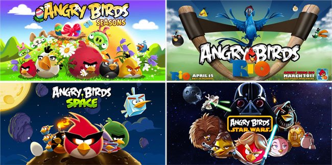 Все части Angry Birds торрент