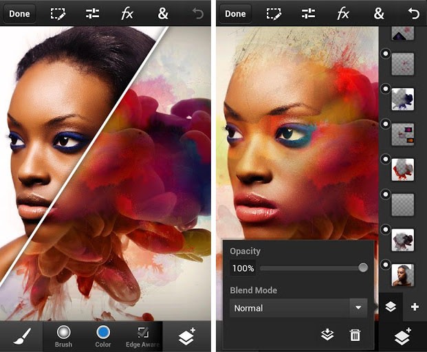 Скачать фотошоп на русском на телефон Android - Adobe Photoshop Touch for phone