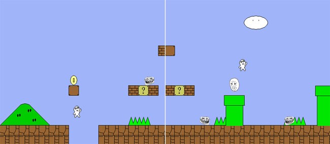 Скачать игру Memes Mario (2011) - бесплатная аркада