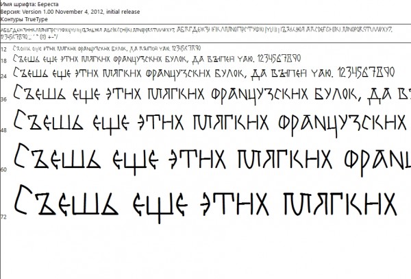 Большая коллекция красивых бесплатных кириллических и латинских шрифтов - торрент