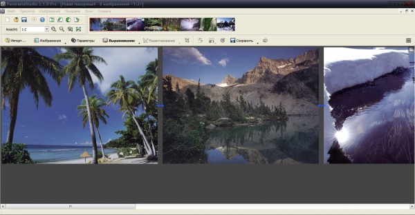 PanoramaStudio + patch - программа для склейки кадров в панораму